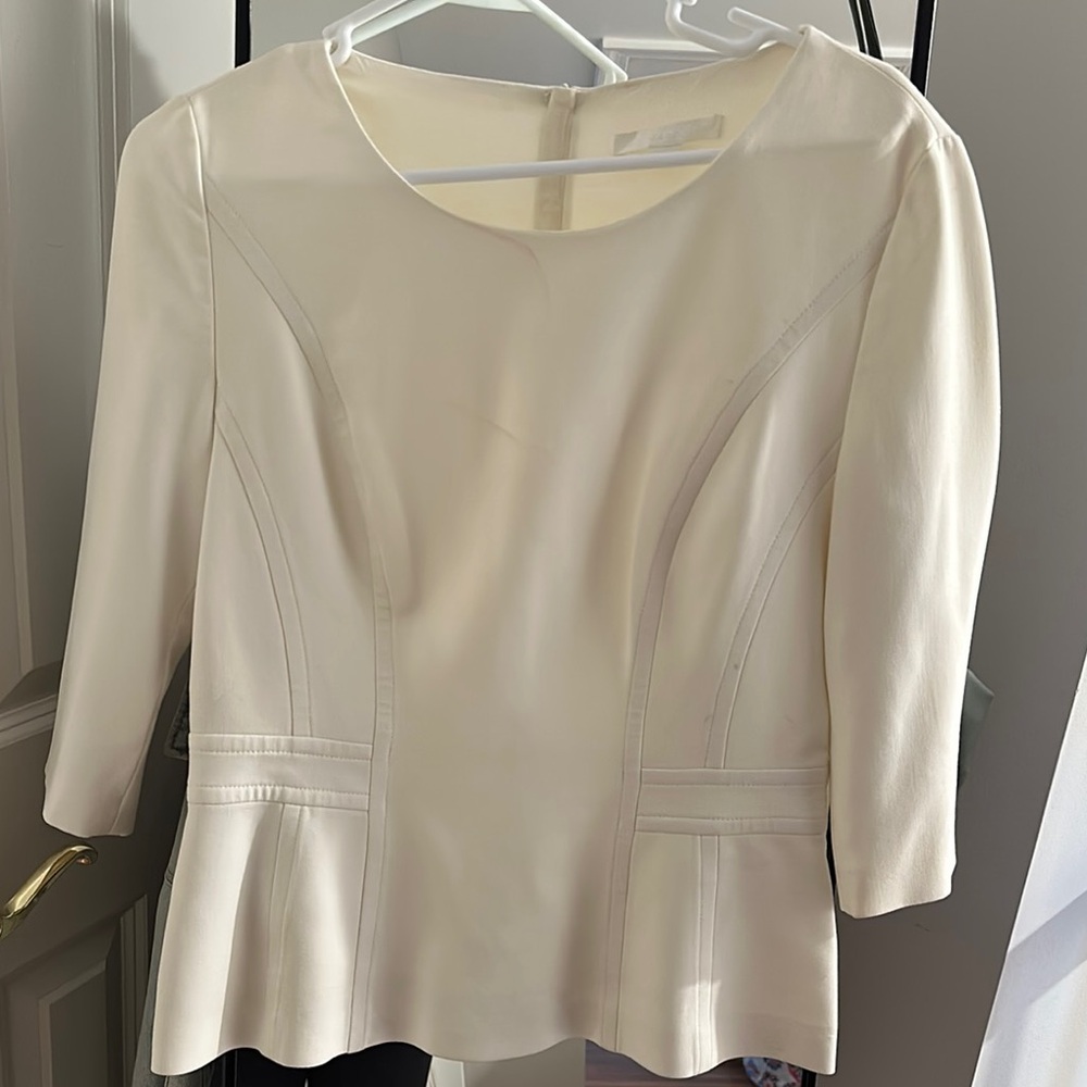 Hugo Boss Elegant Cream Women's Top